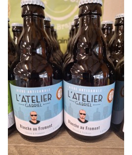 BIERE BLANCHE ARTISANALE L'ATELIER GABRIEL