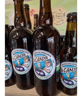 BIERE BLANCHE LA CANYA 75 CL