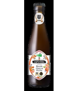 BIERE BLONDE ABRICOT PECHE 25 CL