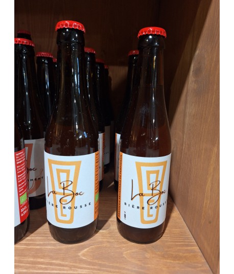 BIERE LA BOC ROUSSE 33 CL