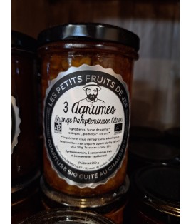 Confiture 3 AGRUMES BIO