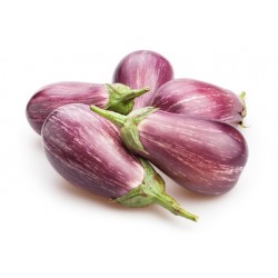 Aubergine zebrée 