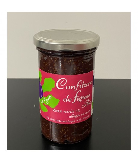 CONFITURE DE FIGUES AUX NOIX